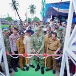 Jembatan Garuda Di Yogyakarta Pringsewu Diresmikan Pangdam XXI Radin IntenSusapto